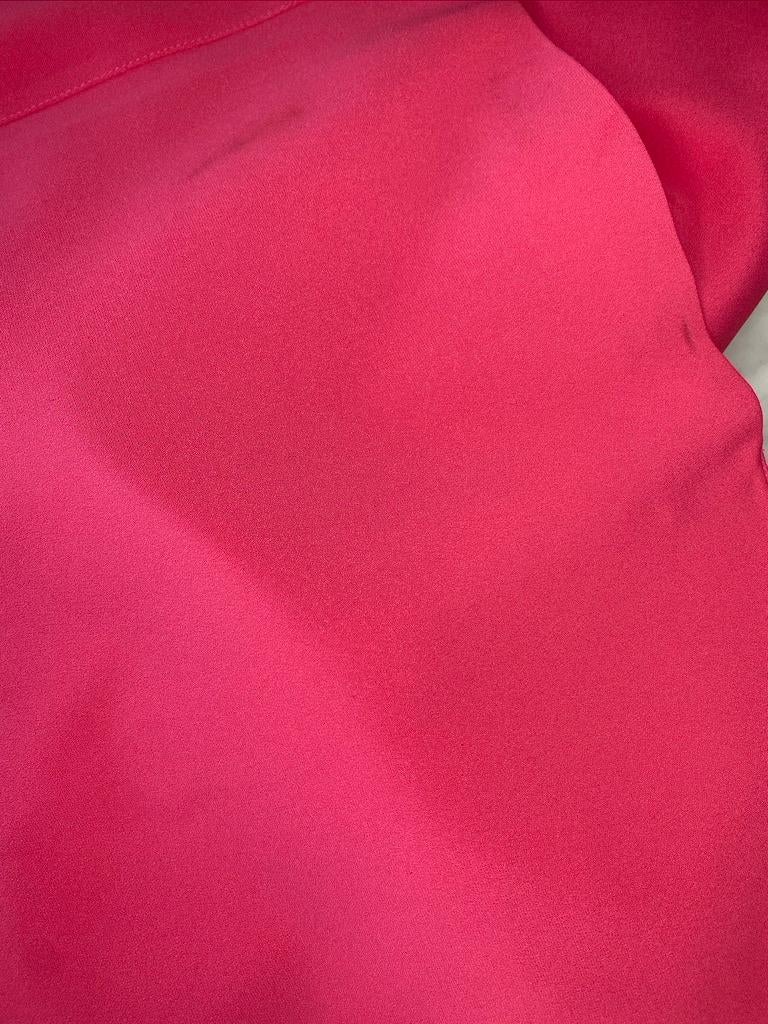 F/W 2001 Thierry Mugler Couture Final Runway Hot Pink Trench Coat Dress - RealList