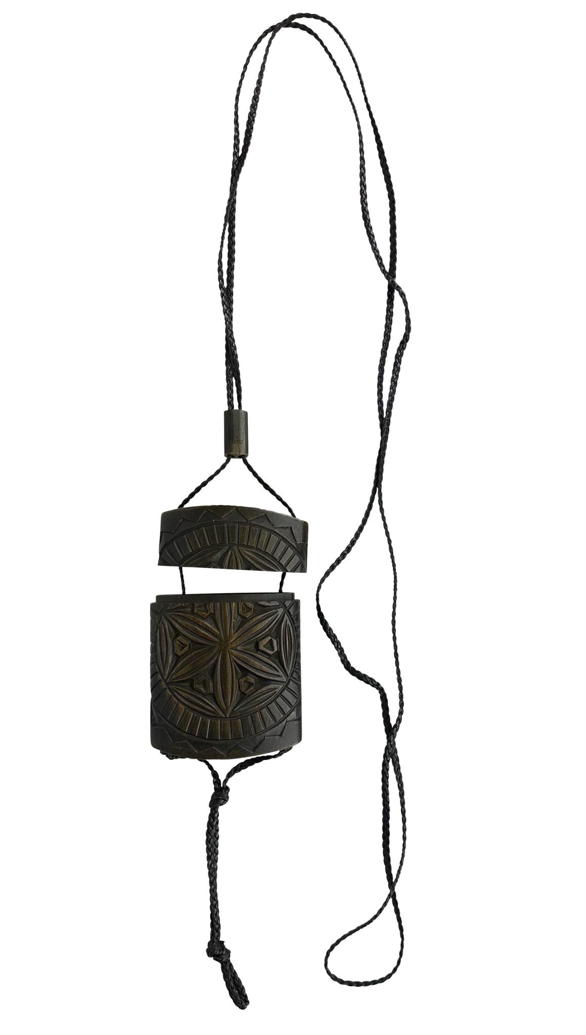 F/W 2002 Gucci by Tom Ford Runway Carved Wood Runway Mini Evening Bag - RealList