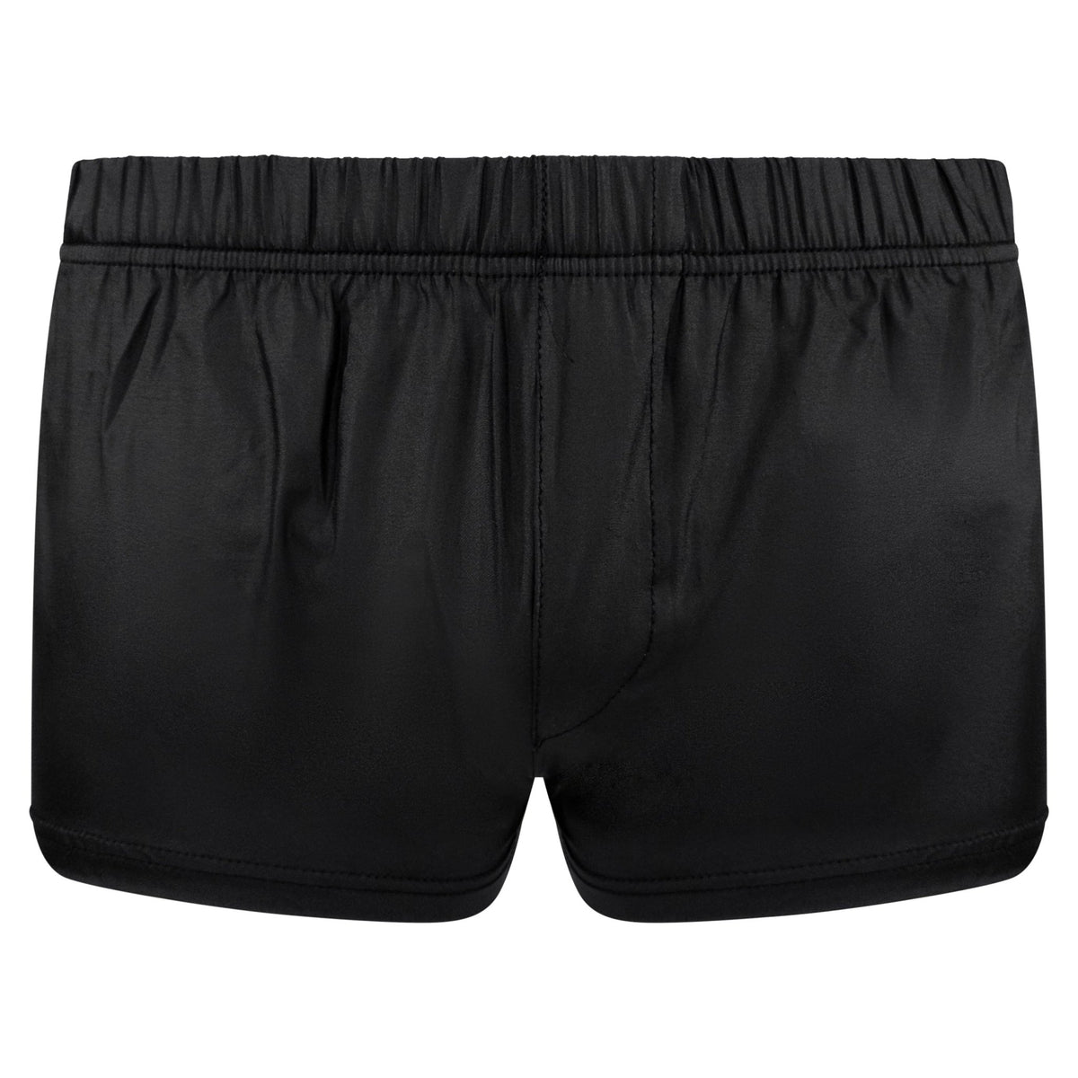 NWT 1990s Dolce & Gabbana Men's Black Wet Look Tight Swim Short Shorts - RealList