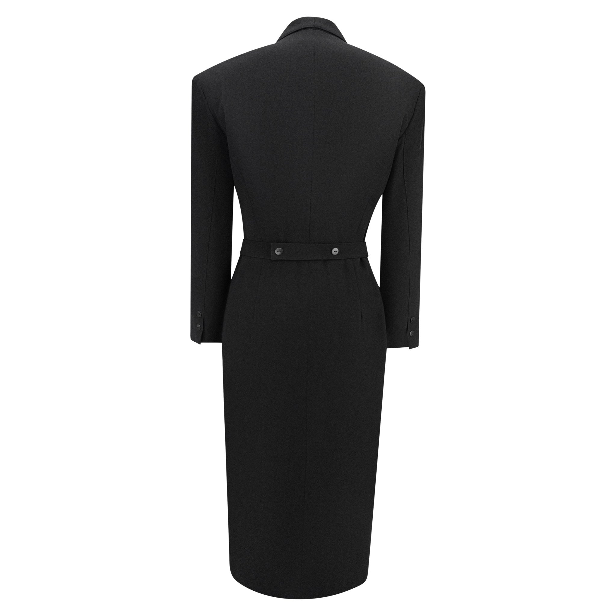 jean paul gaultier black dress Mesh Cutout 18% nylon S/S 1983 Jean Paul Gaultier