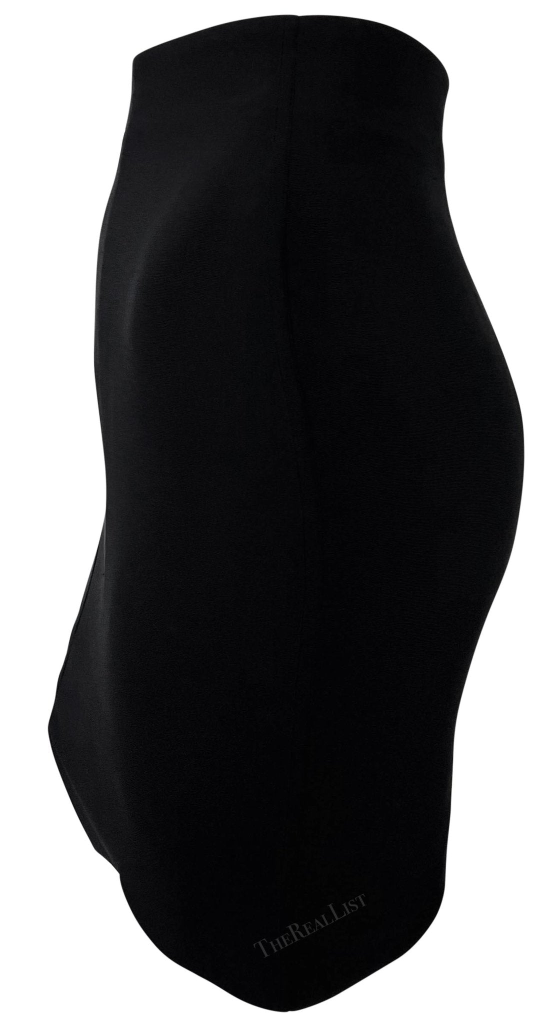 S/S 1991 Atelier Versace Haute Couture Runway Mini Dress Rhinestone Tassel Set - RealList