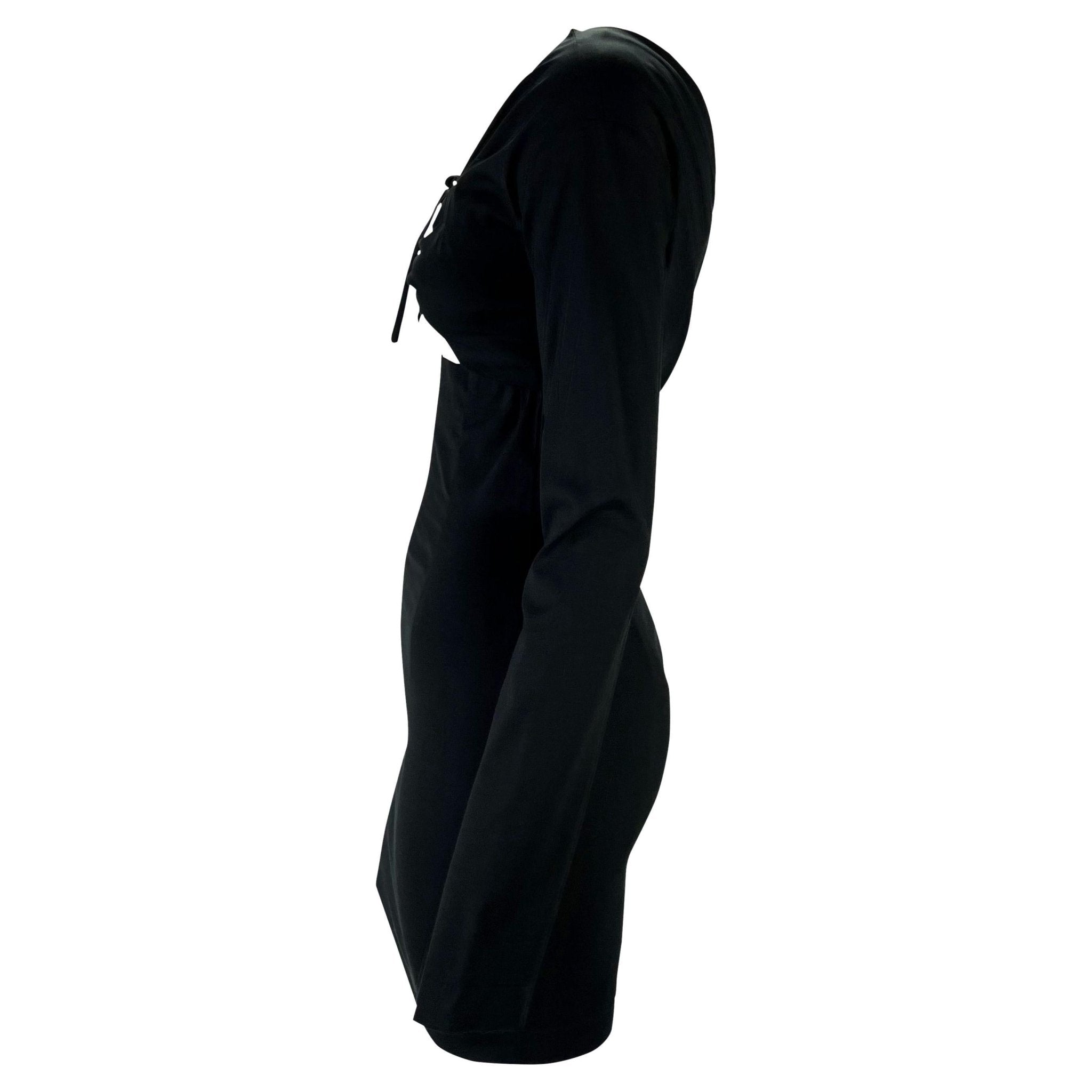 S/S 1992 Dolce & Gabbana Stretch Cut Out Ruched Dress - RealList