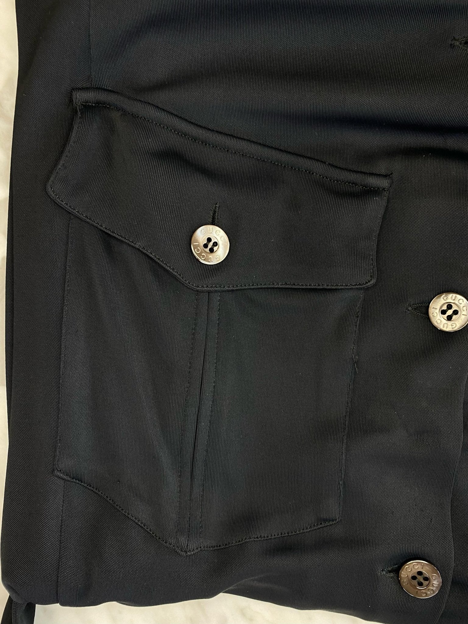 S/S 1996 Gucci by Tom Ford Nicole Kidman Navy Viscose Maxi Dress with Tie - RealList