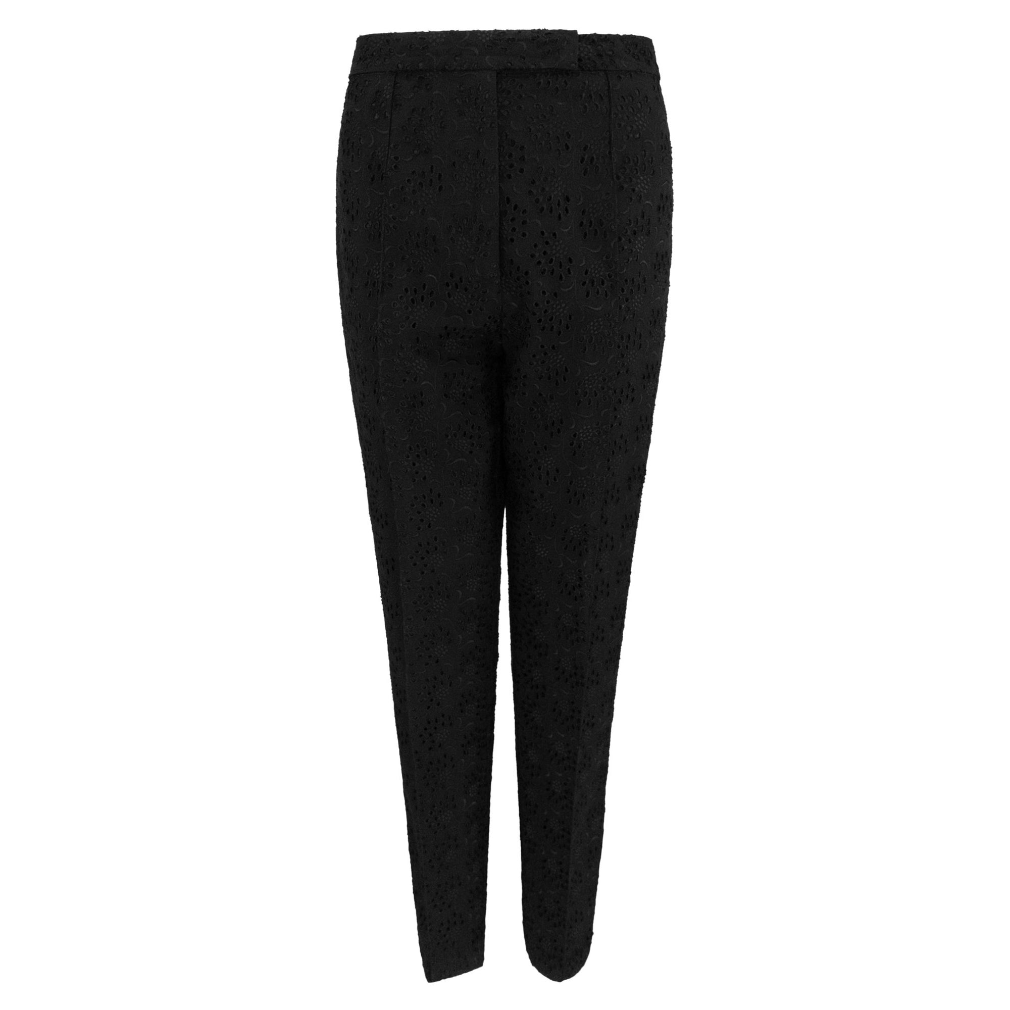 S/S 1996 John Galliano ‘L'Ecole de Danse’ Runway Black Broderie Anglaise Pantsuit Set - RealList