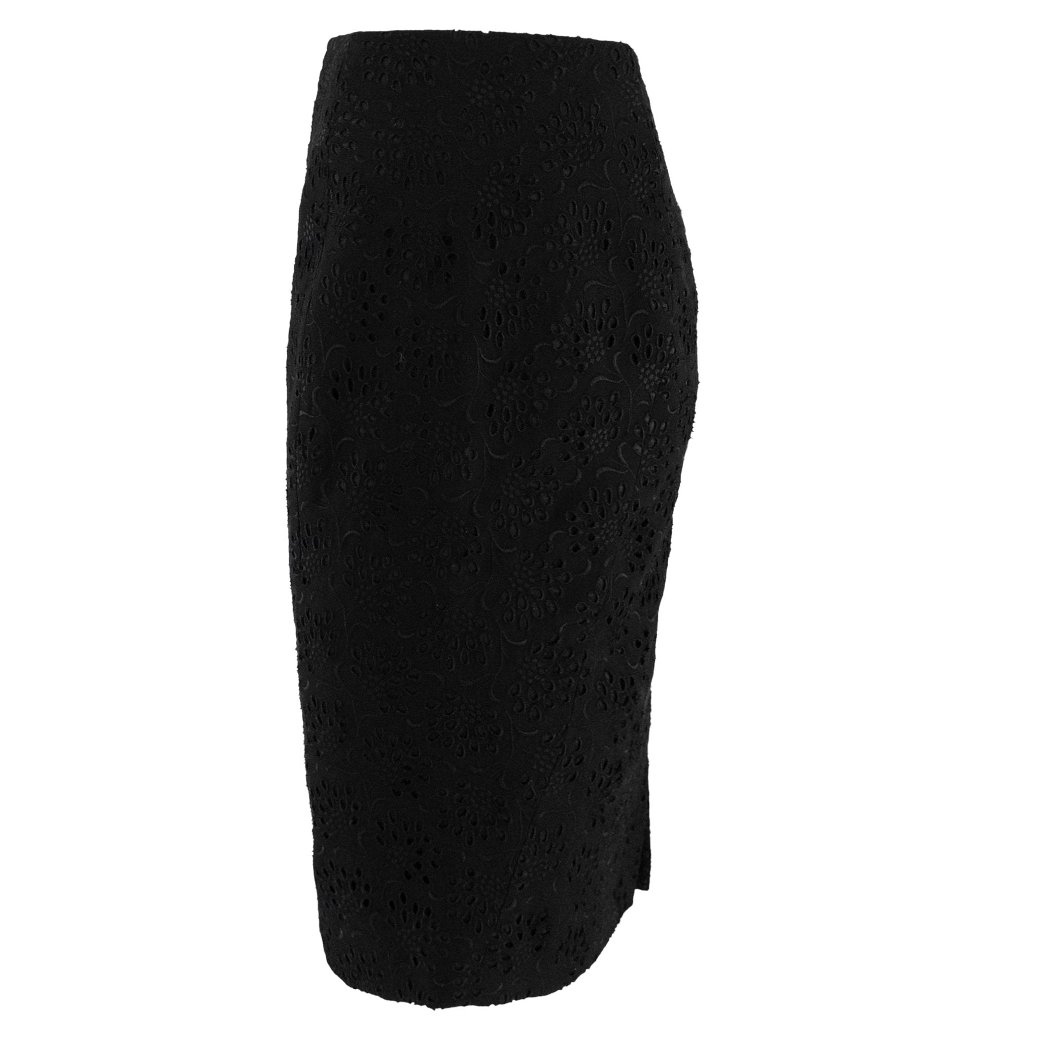 S/S 1996 John Galliano ‘L'Ecole de Danse’ Runway Black Broderie Anglaise Skirt Suit - RealList