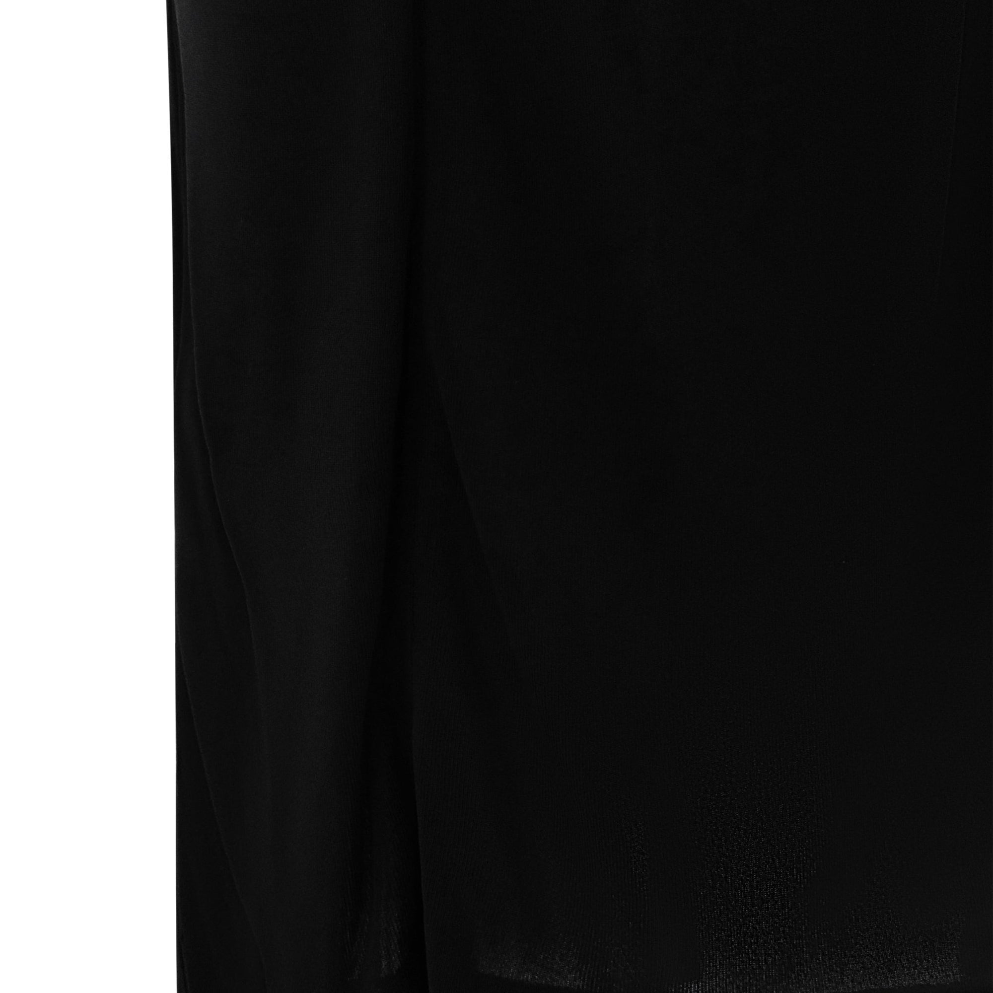 S/S 1997 Gucci by Tom Ford Black Stretch Viscose Sleeveless Bodycon Cocktail Dress - RealList