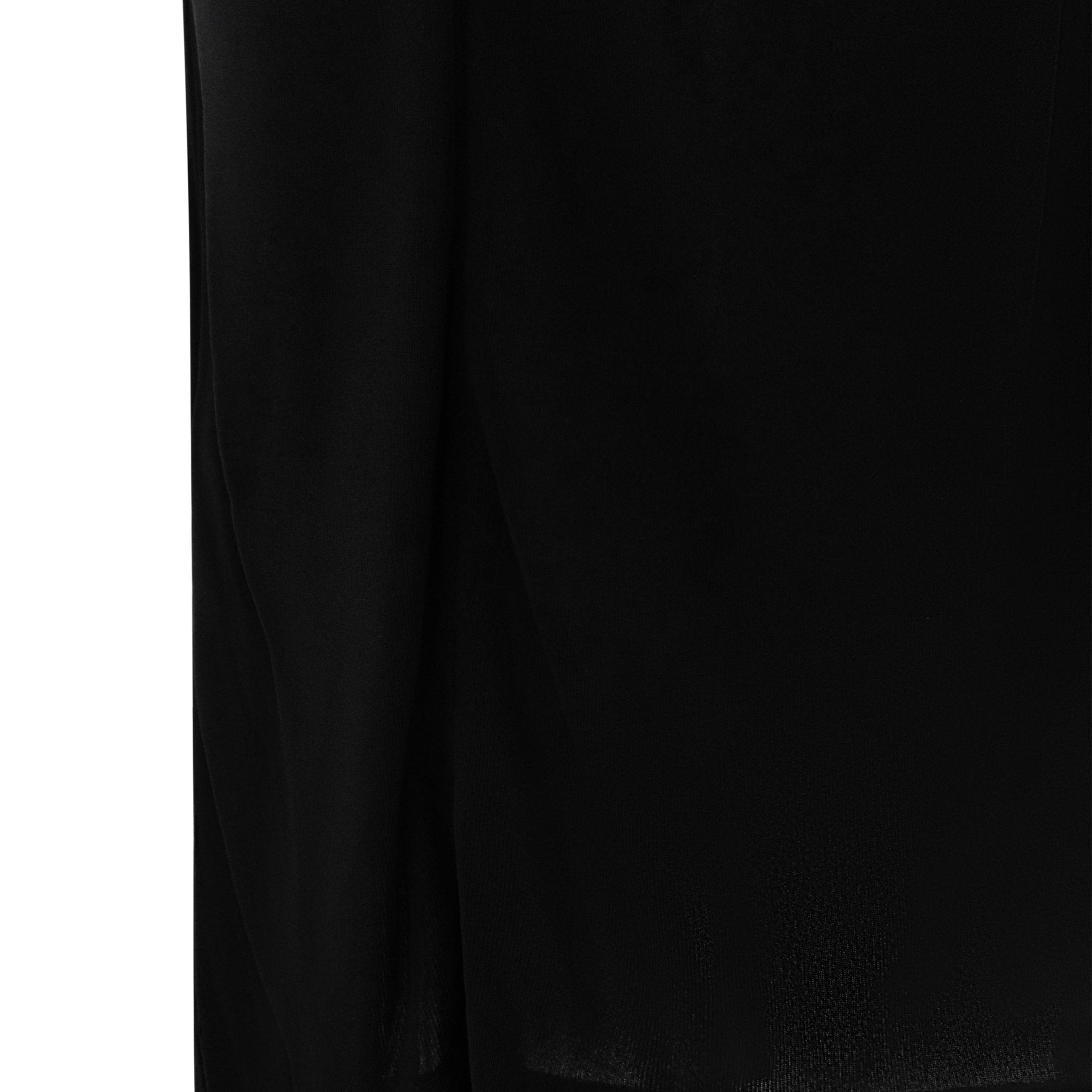 S/S 1997 Gucci by Tom Ford Black Stretch Viscose Sleeveless Bodycon Cocktail Dress - RealList