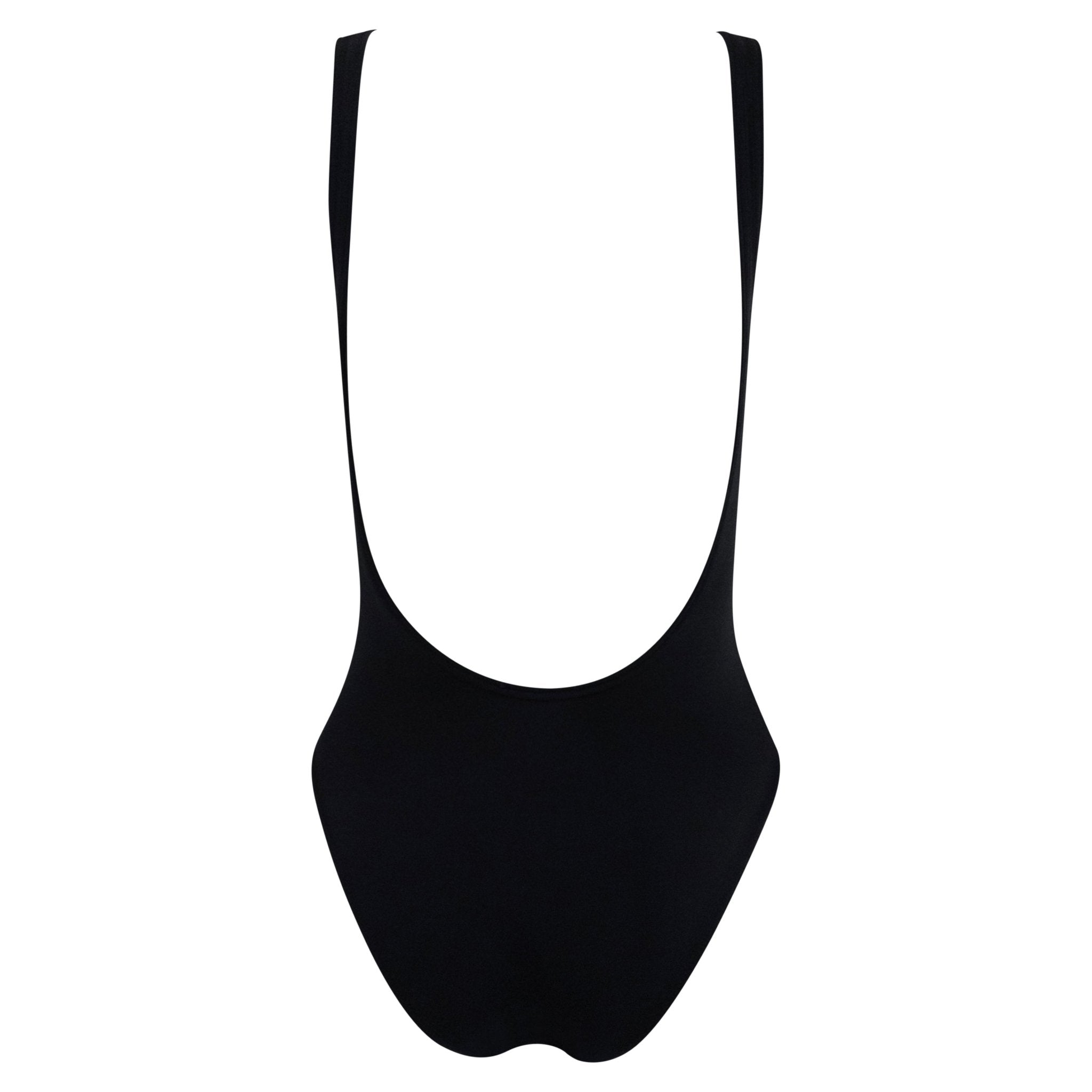 S/S 1997 Gucci by Tom Ford Gold G Medallion Backless One - Piece Swimsuit - RealList