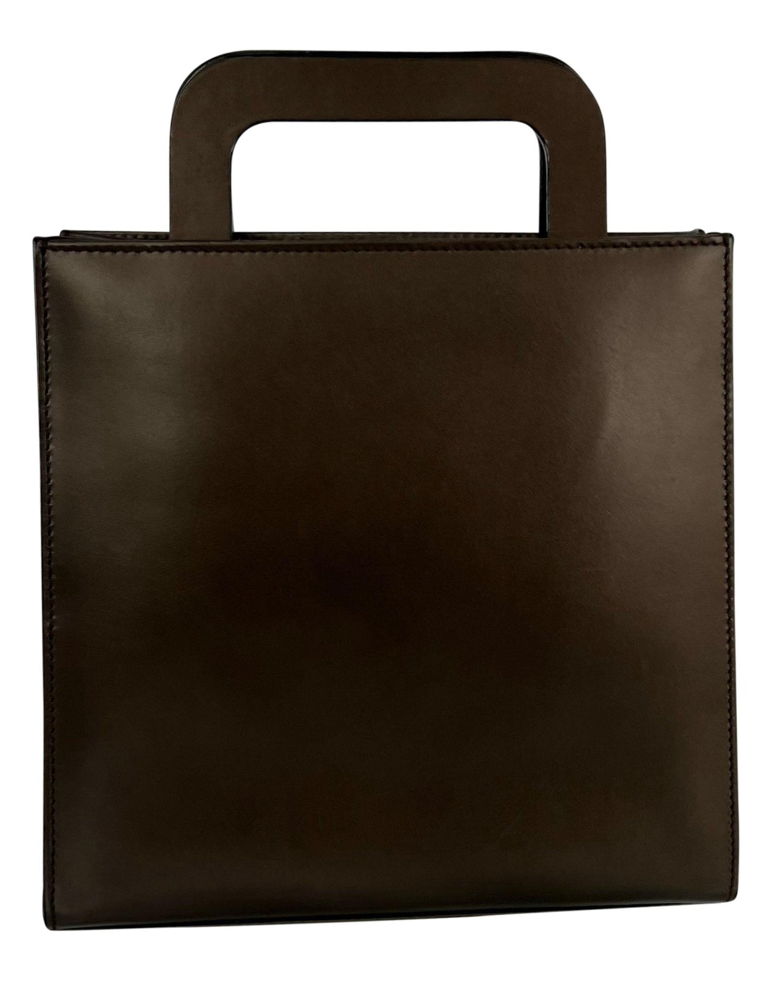 S/S 1997 Gucci by Tom Ford Metallic Leather Convertible Crossbody Clutch - RealList