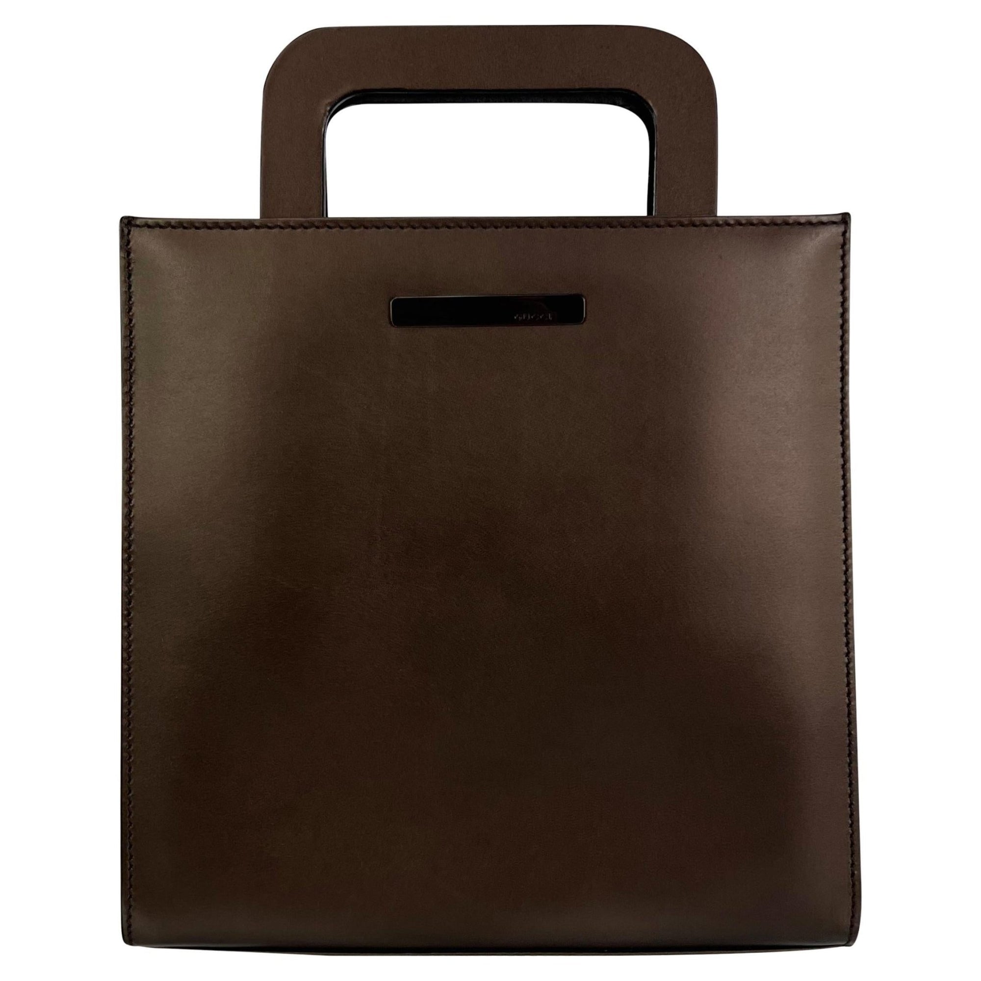 S/S 1997 Gucci by Tom Ford Metallic Leather Convertible Crossbody Clutch - RealList