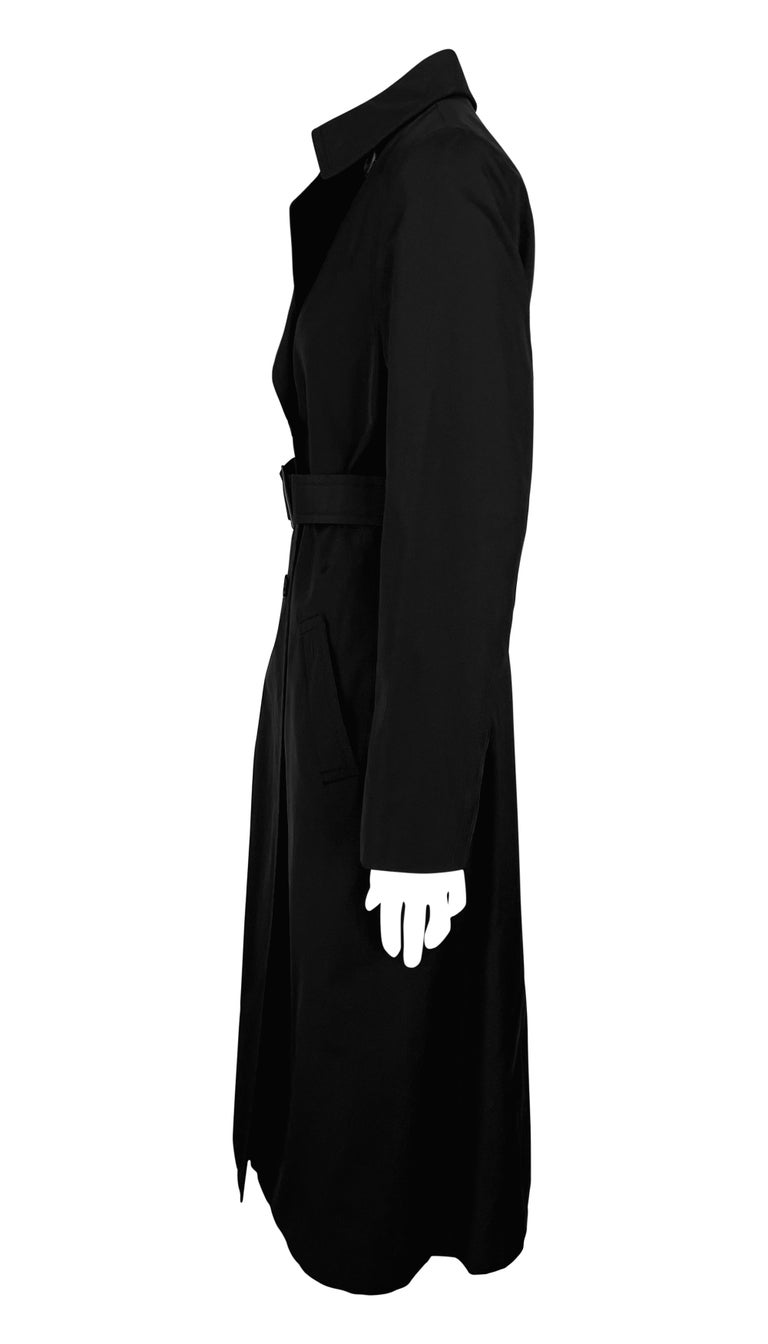 S/S 1997 Gucci by Tom Ford Runway Black Trench Coat - RealList