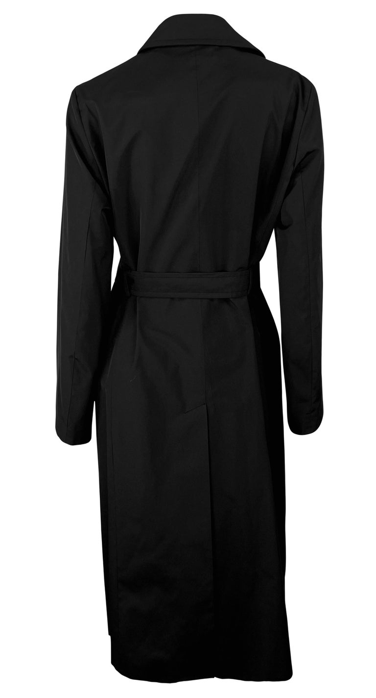 S/S 1997 Gucci by Tom Ford Runway Black Trench Coat - RealList