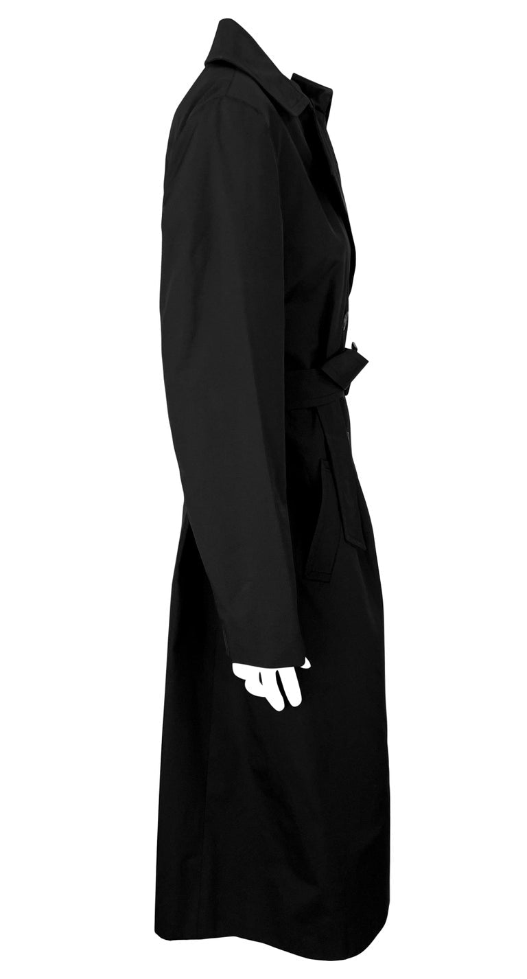 S/S 1997 Gucci by Tom Ford Runway Black Trench Coat - RealList