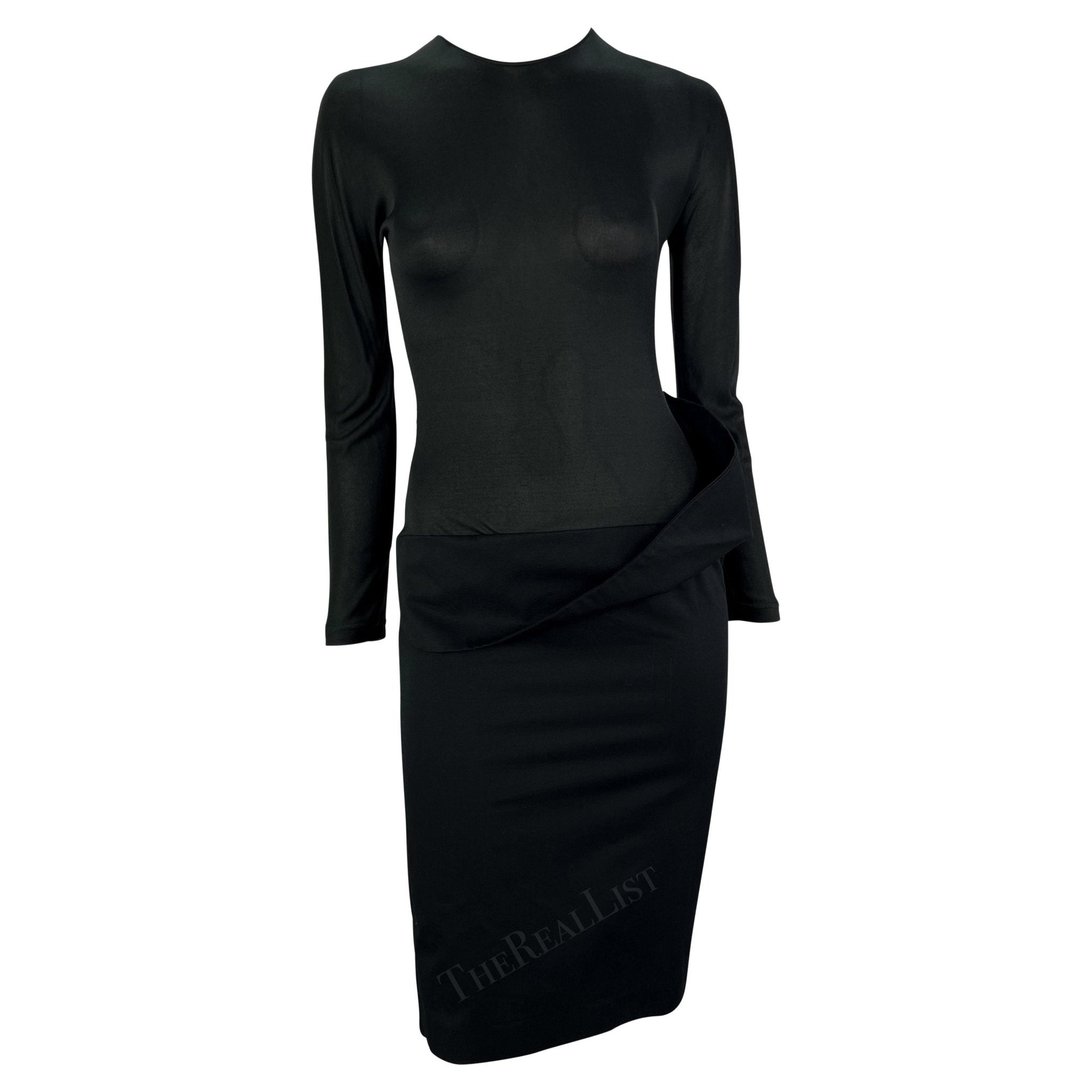 S/S 1998 Alexander McQueen 'Golden Shower' Long Sleeve Dress - RealList