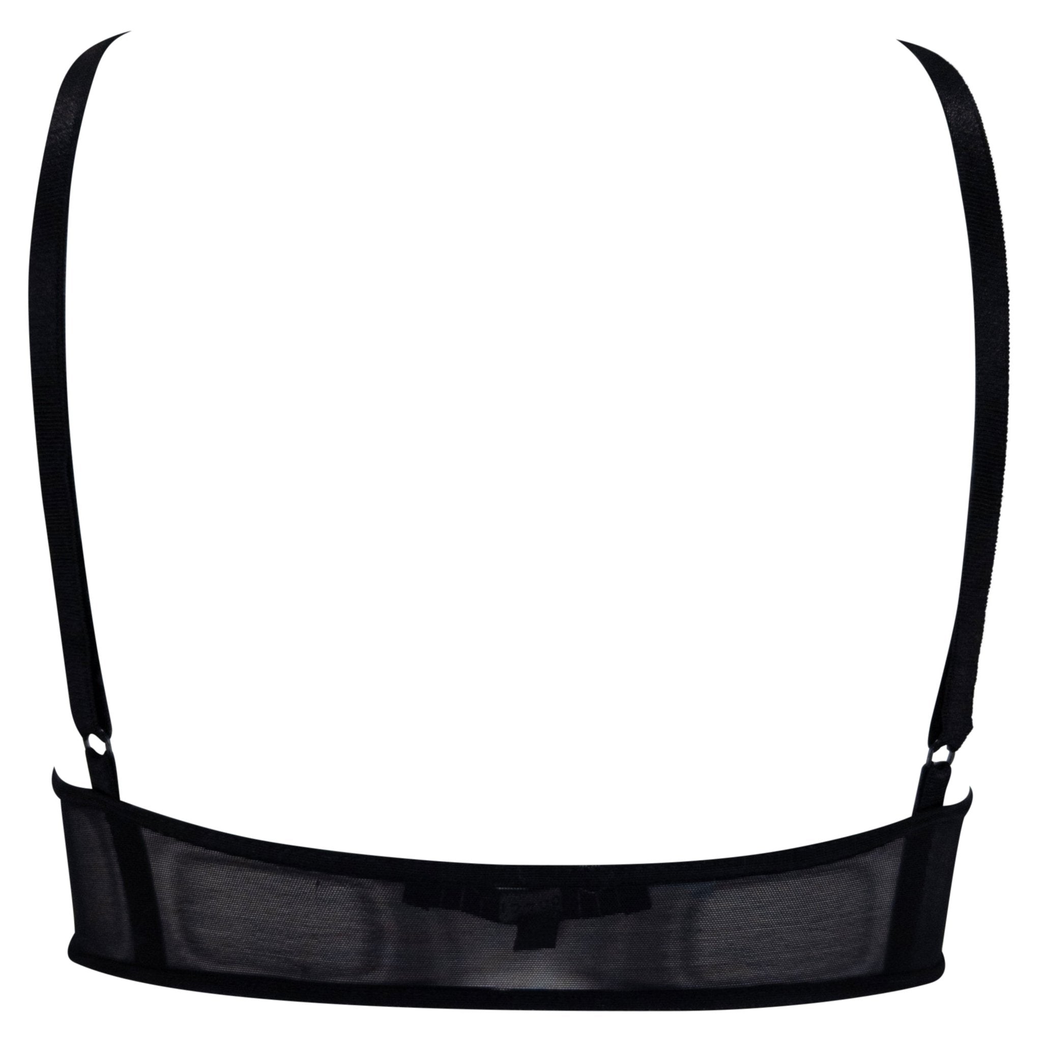 S/S 1998 Gucci by Tom Ford Rhinestone G Buckle Black Bra - RealList