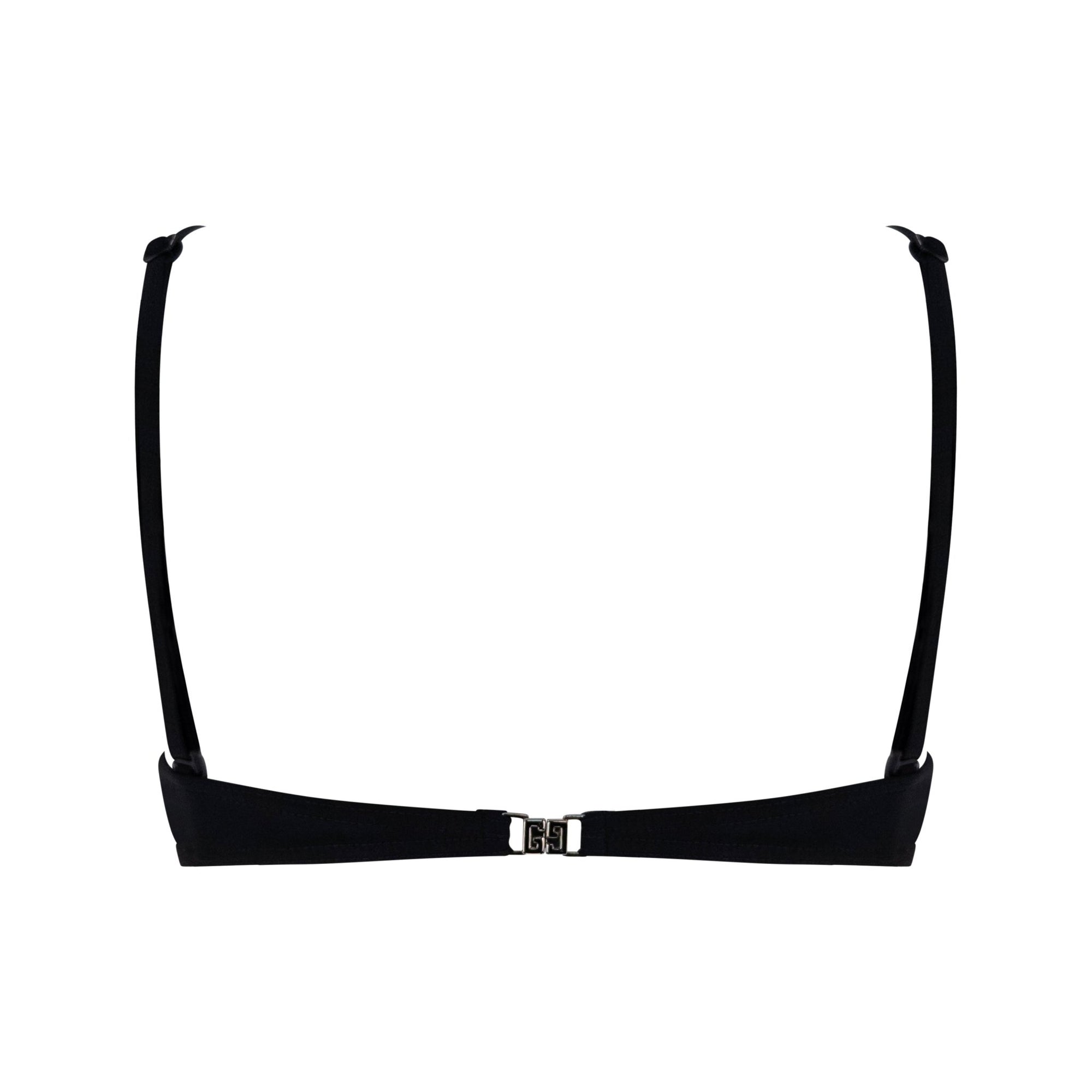 S/S 1999 Gucci by Tom Ford Black Bralette Bikini Swim Top - RealList