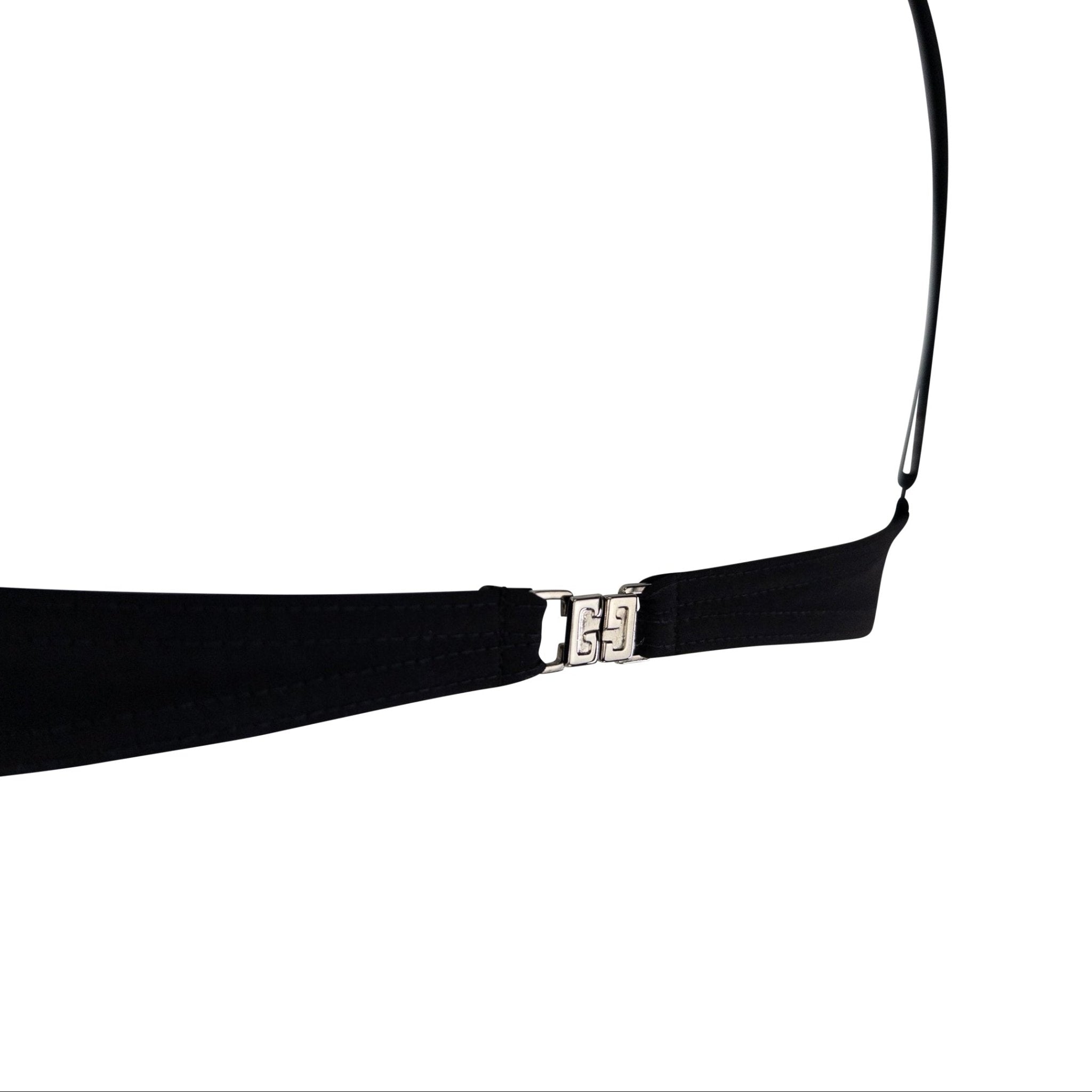 S/S 1999 Gucci by Tom Ford Black Bralette Bikini Swim Top - RealList
