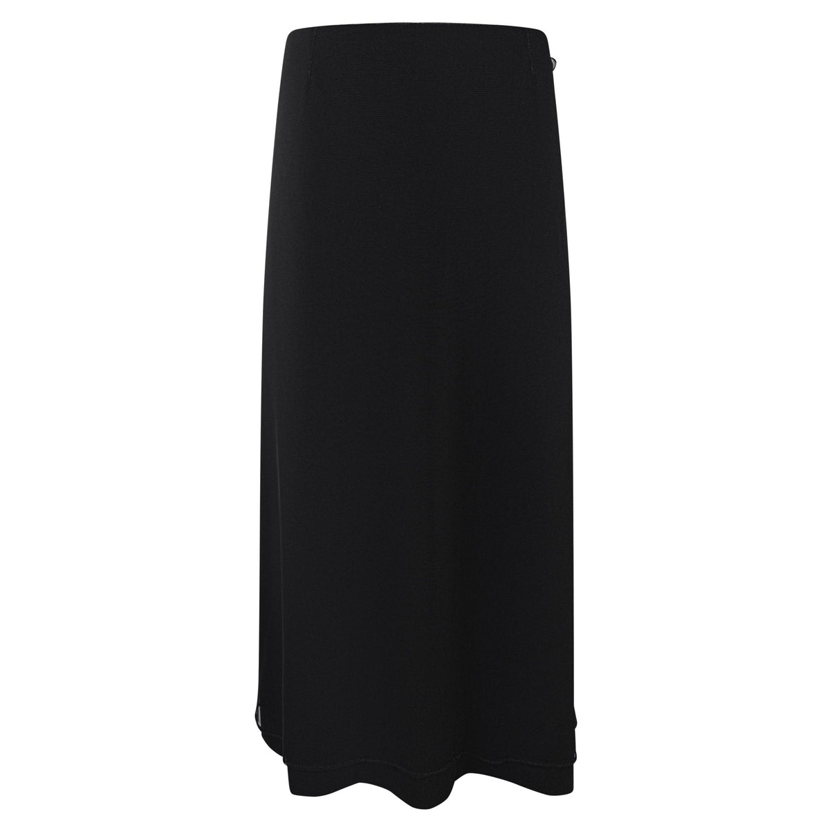 S/S 1999 Gucci by Tom Ford Prototype Black Tulle Mesh Overlay Skirt - RealList