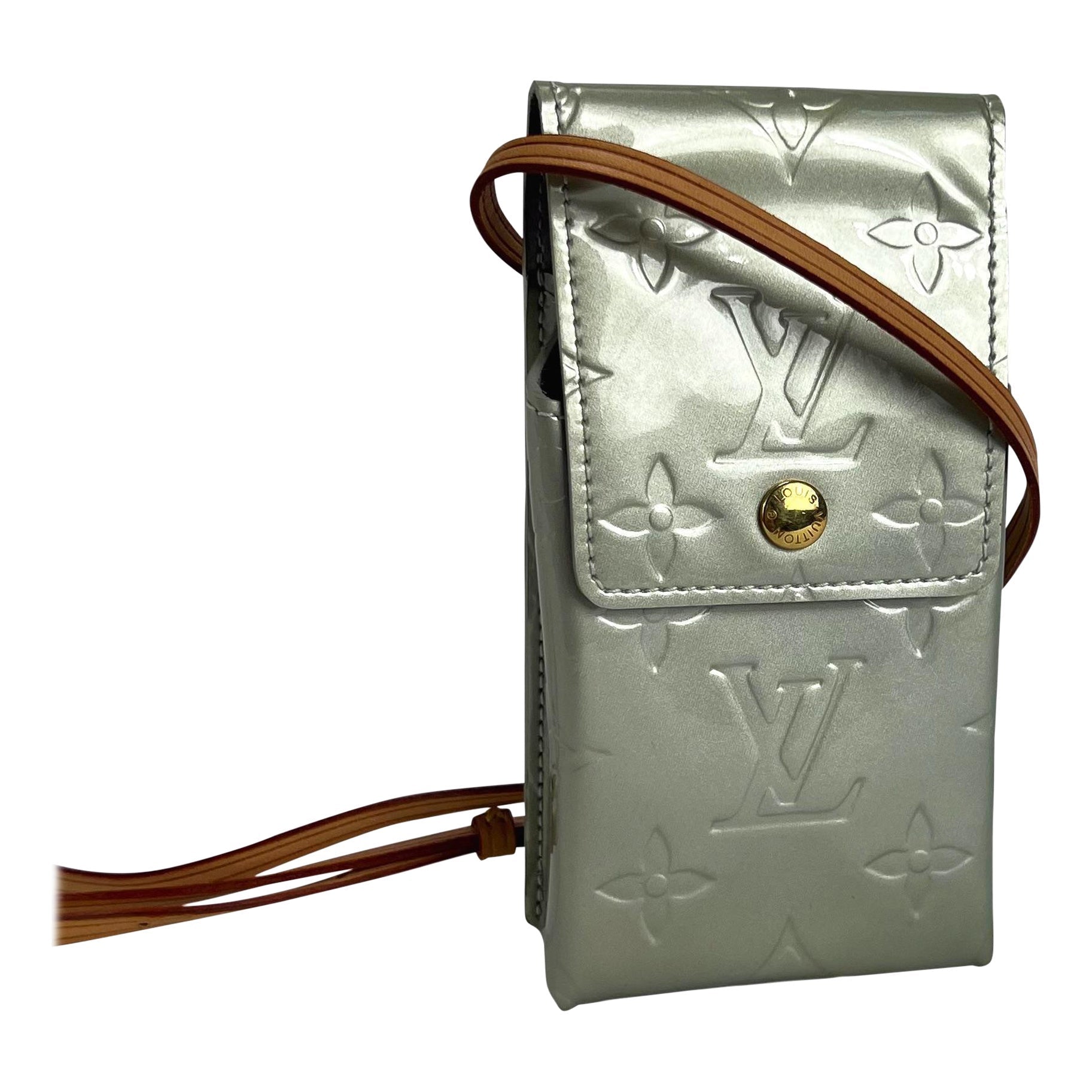 S/S 1999 Louis Vuitton by Marc Jacobs Patent Leather Mint Green Crossbody - RealList