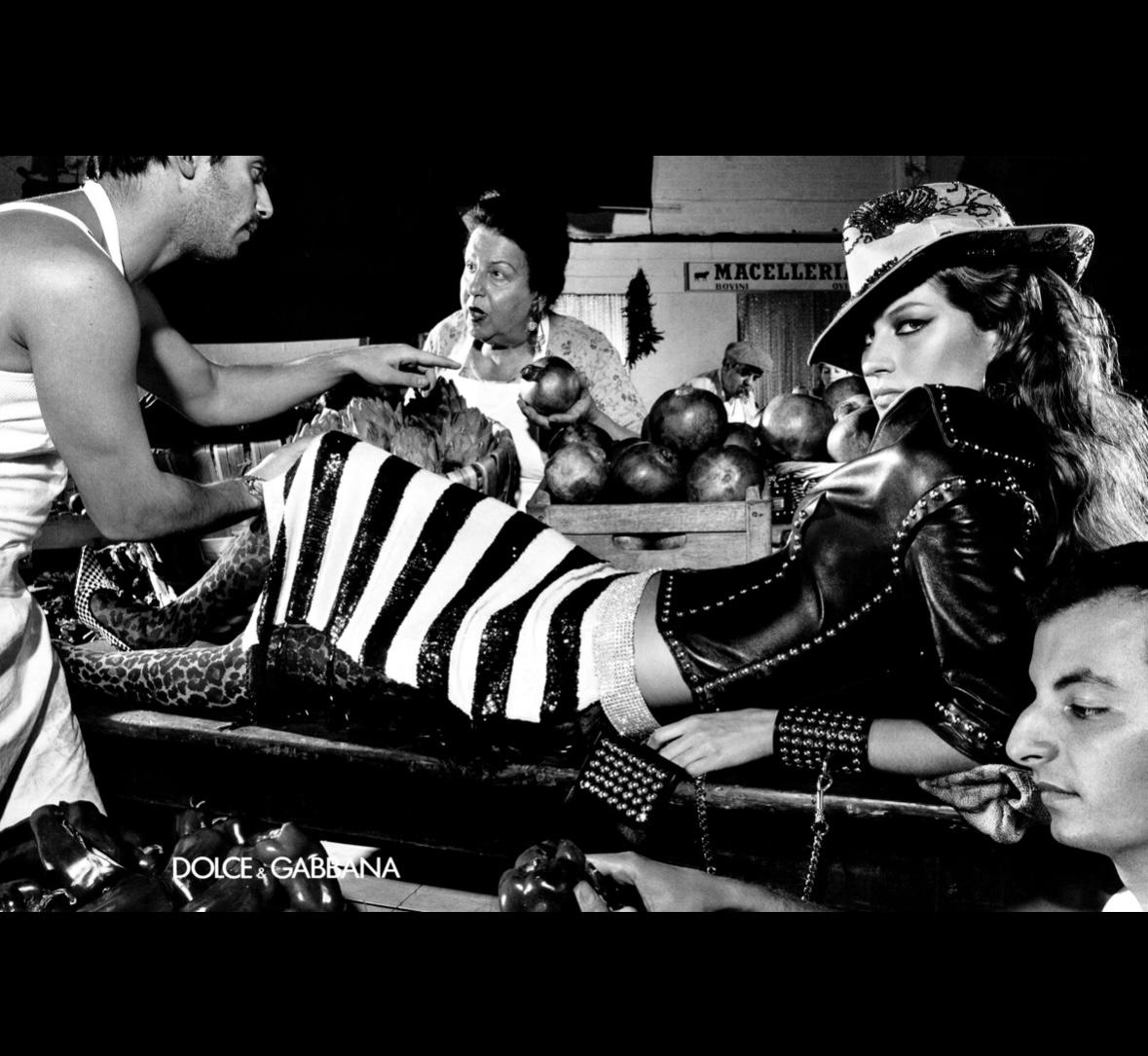 S/S 2000 Dolce & Gabbana Ad Studded Black Leather Cropped Zip Mini Moto Jacket - RealList