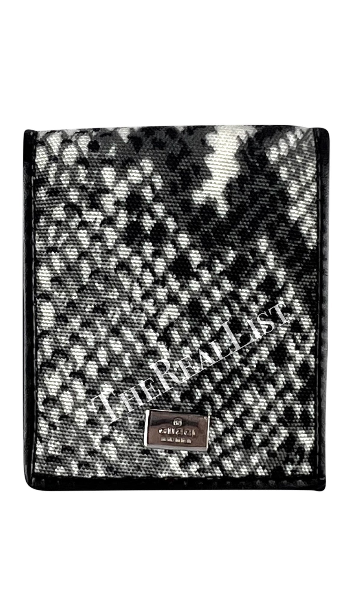 S/S 2000 Gucci by Tom Ford Grey Snake Print Condom Holder - RealList