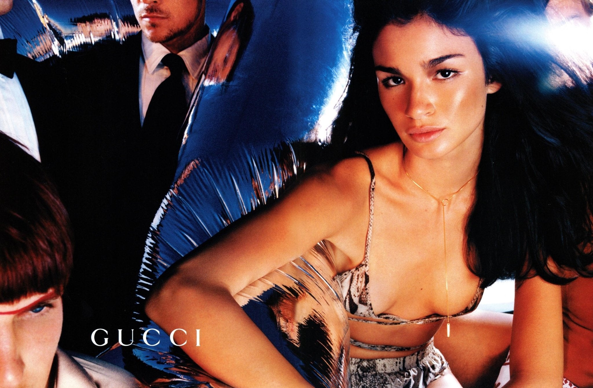 S/S 2000 Gucci by Tom Ford Runway Snake Skin Print Mini Shorts - RealList