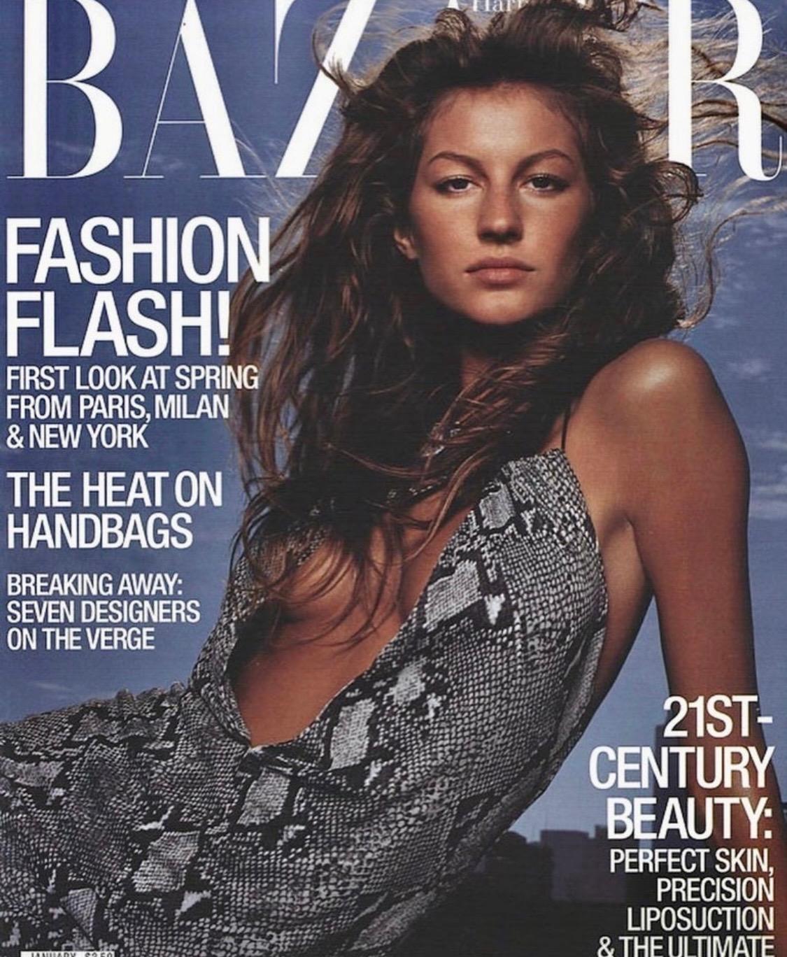 S/S 2000 Gucci by Tom Ford Sheer Snake Print Pleated Pussy Bow Button Up Top - RealList