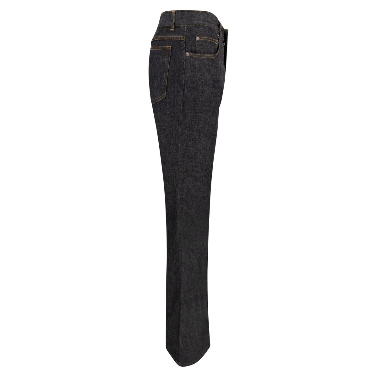 S/S 2001 Gucci by Tom Ford Dark Wash Cotton Denim Jeans - RealList