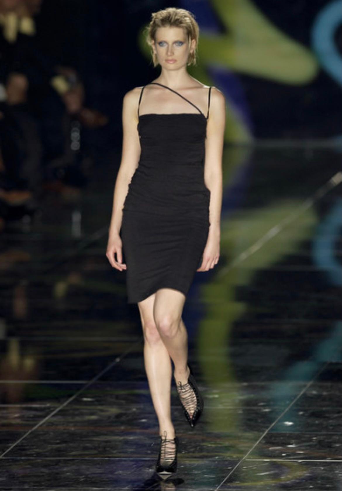 S/S 2002 Gianni Versace by Donatella Pop Art Floral Print Lace - Up Backless Dress - RealList