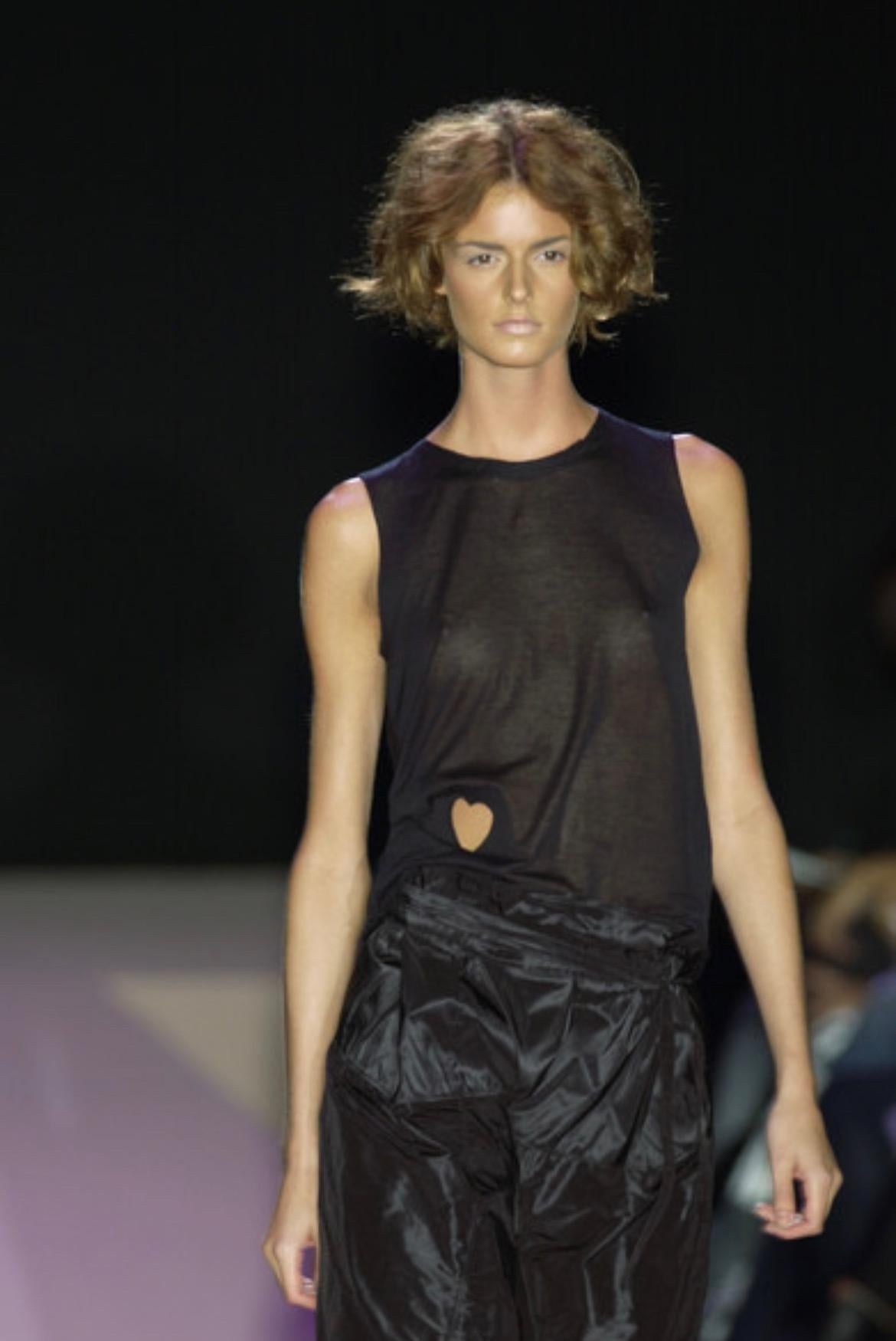 S/S 2002 Gucci by Tom Ford Runway Black Silk Taffeta Belted Wrap Oversized Skirt - RealList