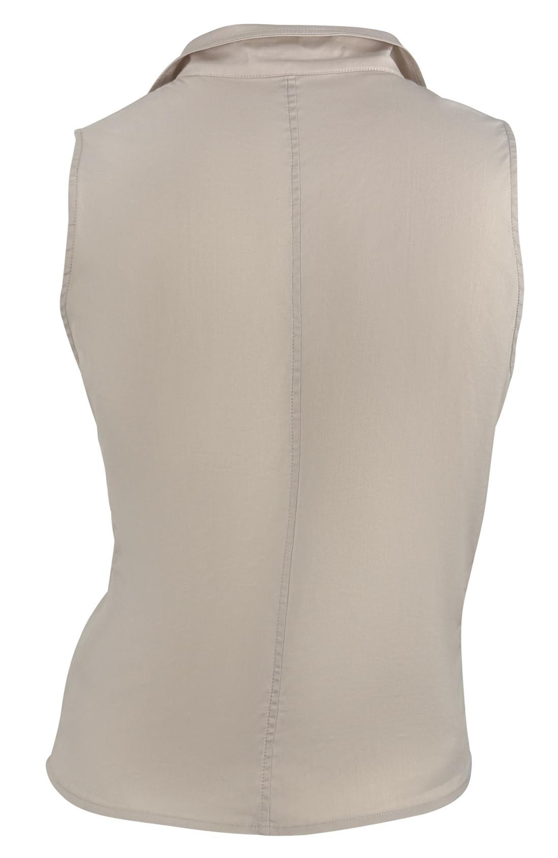 S/S 2003 Yves Saint Laurent by Tom Ford Anatomic Panel Dalà­ Sleeveless Top - RealList