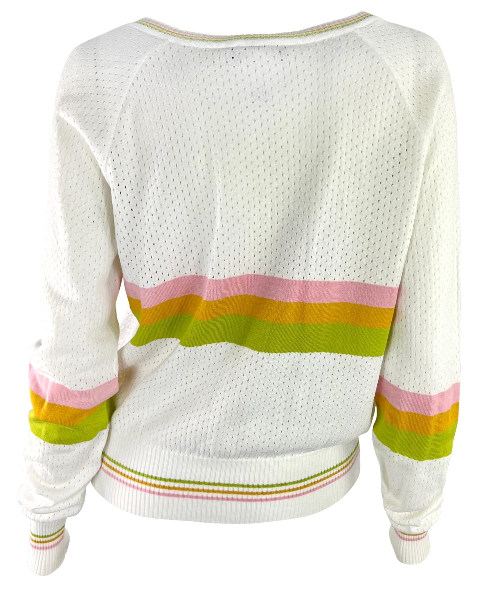 S/S 2004 Christian Dior by John Galliano Sheer Perforated Knit