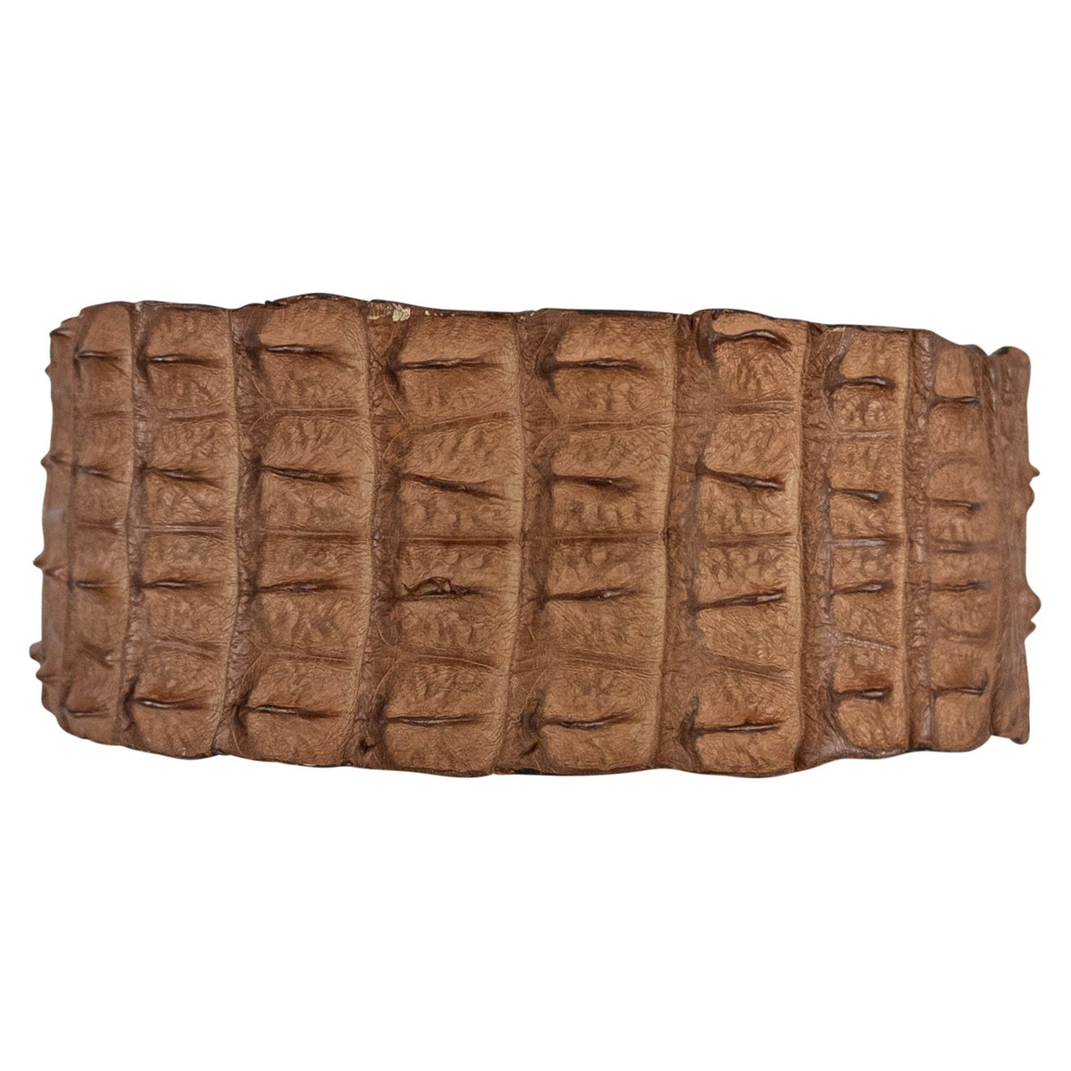 S/S 2005 Roberto Cavalli Runway Genuine Crocodile Light Brown Belt - RealList