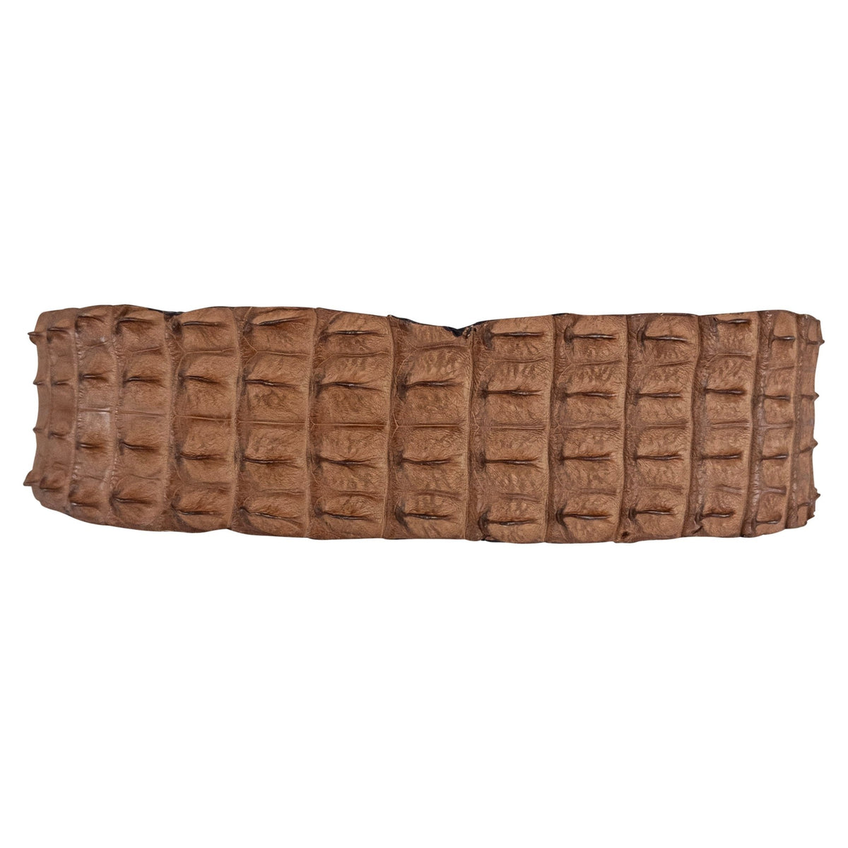 S/S 2005 Roberto Cavalli Runway Genuine Crocodile Light Brown Belt - RealList