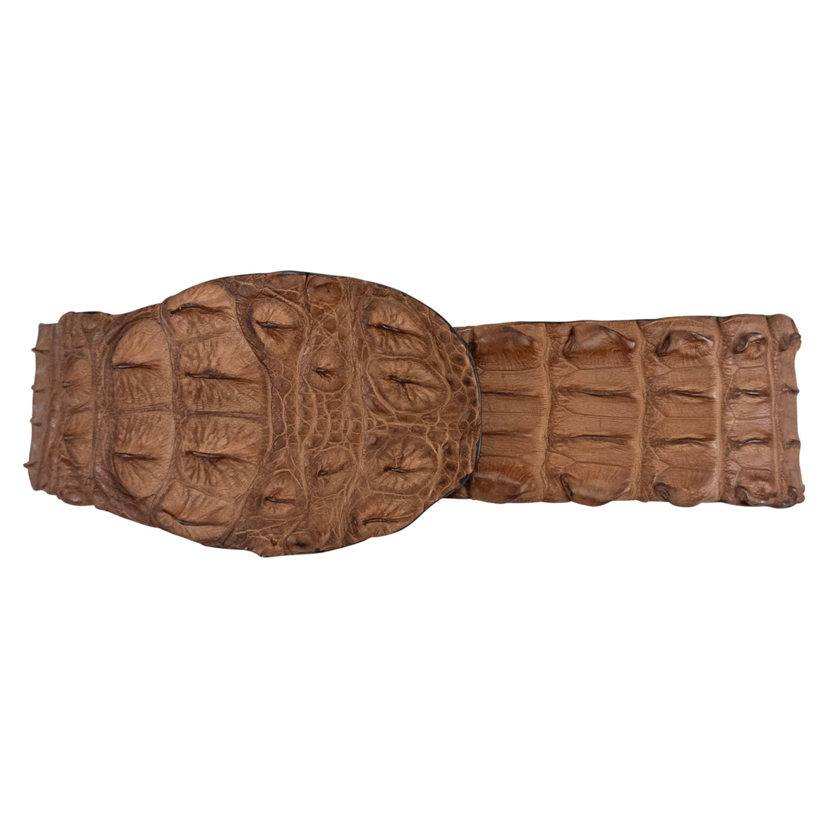 S/S 2005 Roberto Cavalli Runway Genuine Crocodile Light Brown Belt - RealList