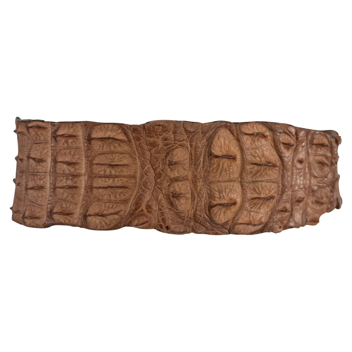 S/S 2005 Roberto Cavalli Runway Genuine Crocodile Light Brown Belt - RealList