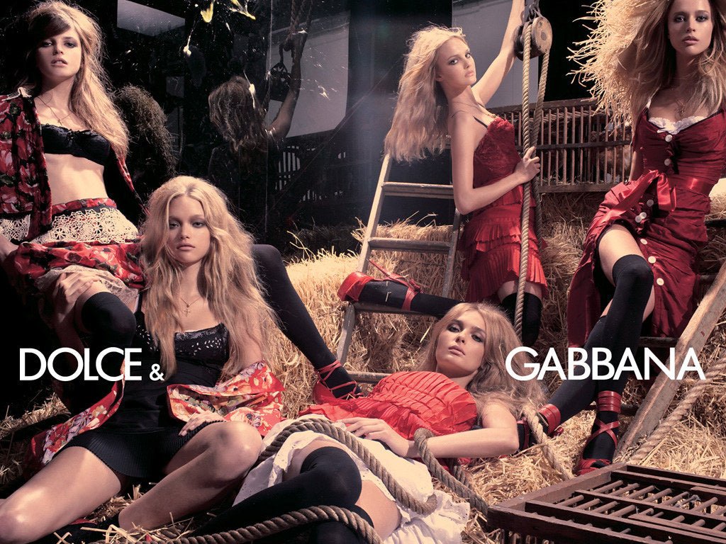 S/S 2006 Dolce & Gabbana Runway Red Lace Tiered Ruffle Bustier Dress - RealList