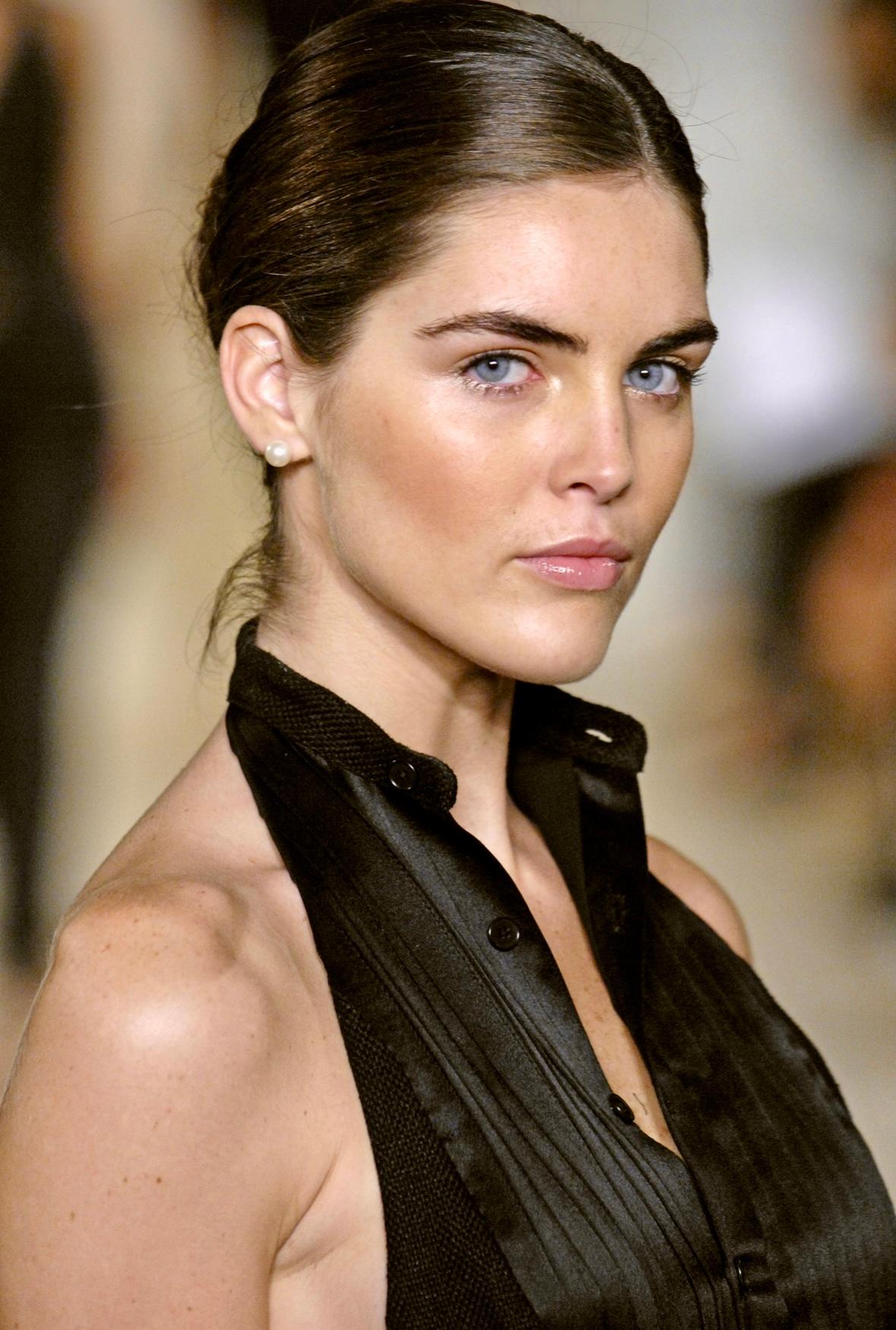 S/S 2007 Ralph Lauren Runway Black Linen Button Up Backless Halter Dress - RealList