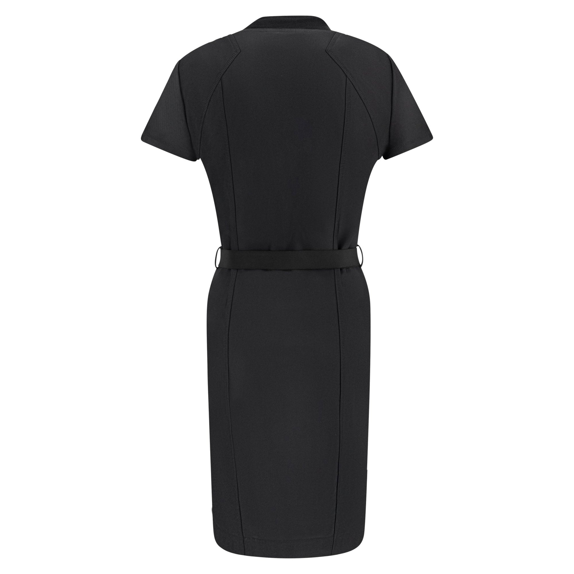 S/S 2010 Gucci Black Bodycon Buckle Belted Short Sleeve Dress - RealList