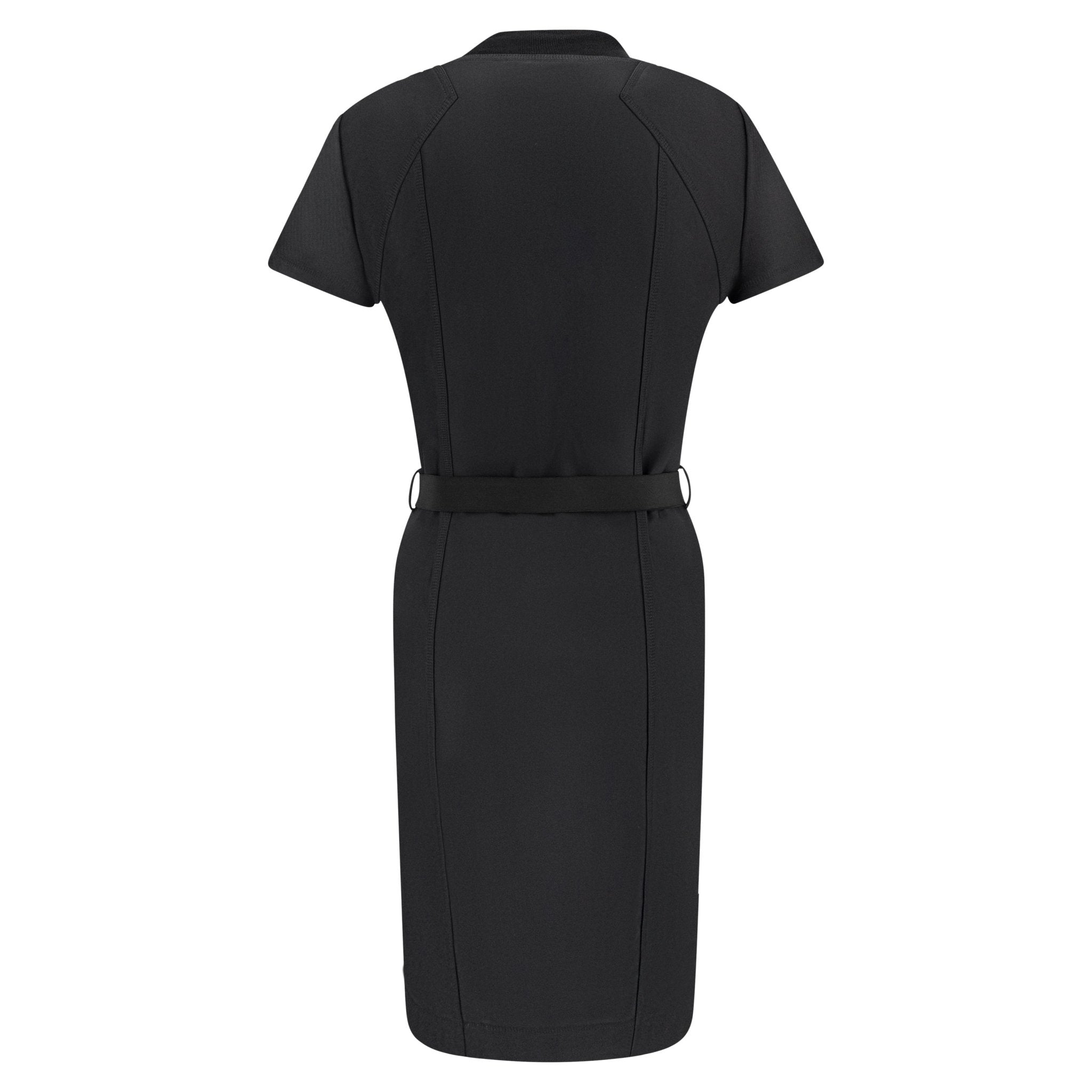 S/S 2010 Gucci Black Bodycon Buckle Belted Short Sleeve Dress - RealList